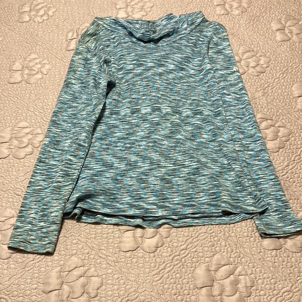 Columbia scrunched mock neck hoodie